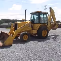 Generation-John deere 410 Backhoe loaders-video