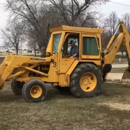 Generation-John deere 500 Backhoe loaders-video