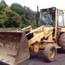 Generation-New holland 555 Backhoe loaders-video