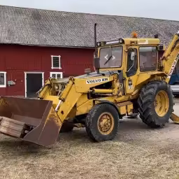 Generation-Volvo 616 Backhoe loaders-video