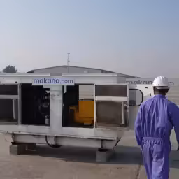 Generation-Perkins  100 KVA  Stationary generators-video