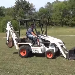 Generation-Bobcat B100 Backhoe loaders-video