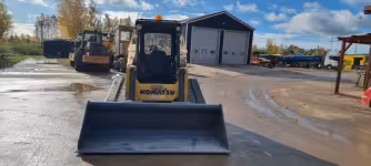 Generation-Komatsu CK35 Compact track loaders-attachments