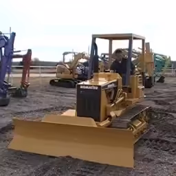 Generation-Komatsu D20 Crawler dozers-video