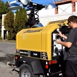 Generation-Allmand MAXI-LITE Light towers-video