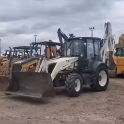 Generation-Terex TX87 Backhoe loaders-video