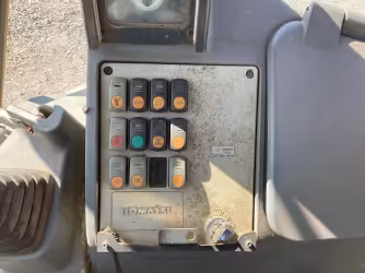 Generation-Komatsu WB156 Backhoe loaders-interior