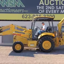 Generation-Komatsu WB156 Backhoe loaders-video