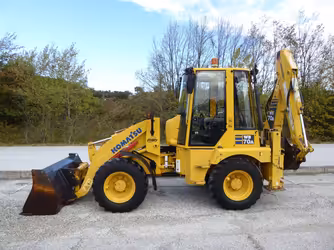 Generation-Komatsu WB70 Backhoe loaders-exterior