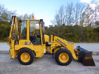 Generation-Komatsu WB70 Backhoe loaders-exterior