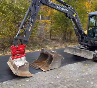 Generation-Volvo ECR50 Mini excavators-attachments