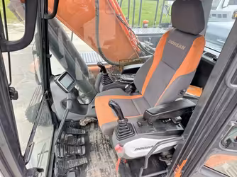 Generation-Doosan DX225 Medium excavators-interior