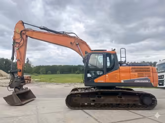 Generation-Doosan DX225 Medium excavators-exterior