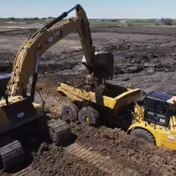 Generation-Cat 745 Articulated dump trucks-video
