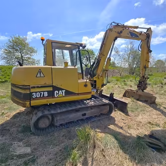 Generation-Cat 307 Mini excavators-exterior