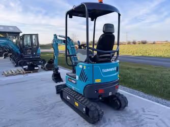 Generation-Sunward SWE18 Mini excavators-exterior