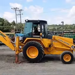 Generation-John deere 415 Backhoe loaders-video