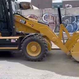 Generation-Cat 450E Backhoe loaders-video