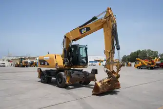 Generation-حفارات بعجلات كاتربيلر M318-exterior