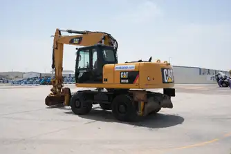 Generation-حفارات بعجلات كاتربيلر M318-exterior