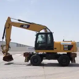 Generation-حفارات بعجلات كاتربيلر M318-video