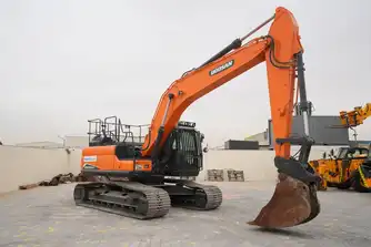 Generation-Doosan DX225 Medium excavators-exterior
