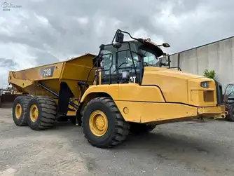 Generation-Cat 730 Articulated dump trucks-exterior