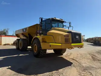 Generation-Cat 745 Articulated dump trucks-exterior
