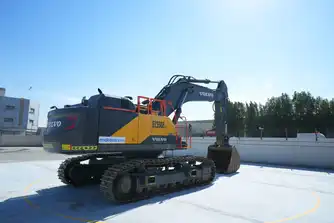 Generation-Volvo EC550 Large excavators-exterior