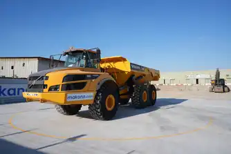 Generation-Volvo A40 Articulated dump trucks-exterior