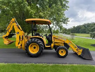 Generation-John deere 110 Backhoe loaders-exterior