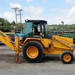 Generation-John deere 415 Backhoe loaders-video