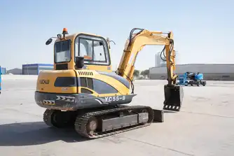Generation-Yuchai  YC55 Mini excavators-exterior