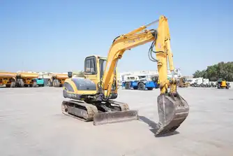 Generation-Yuchai  YC55 Mini excavators-exterior