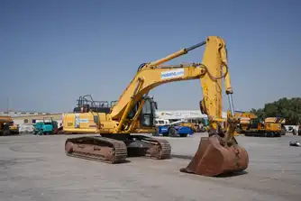 Generation-Komatsu  PC350 Medium excavators-exterior