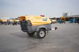 Generation-Atlas Copco XAS  Air compressors-exterior