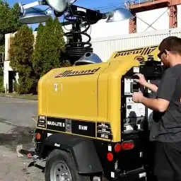 Generation-Allmand MAXI-LITE Light towers-video