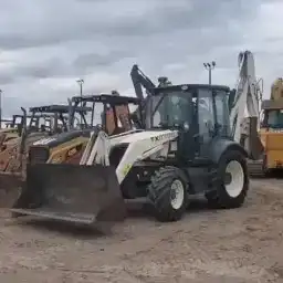 Generation-Terex TX87 Backhoe loaders-video