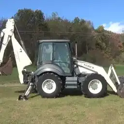 Generation-Terex TX97 Backhoe loaders-video