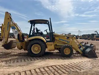 Generation-Komatsu WB150 Backhoe loaders-exterior