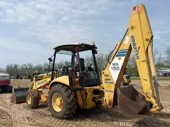 Generation-Komatsu WB150 Backhoe loaders-exterior