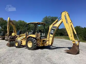 Generation-Komatsu WB156 Backhoe loaders-exterior