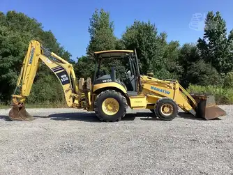 Generation-Komatsu WB156 Backhoe loaders-exterior