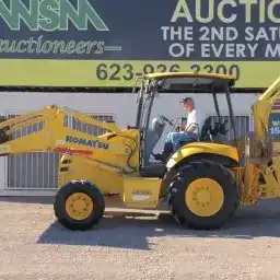 Generation-Komatsu WB156 Backhoe loaders-video