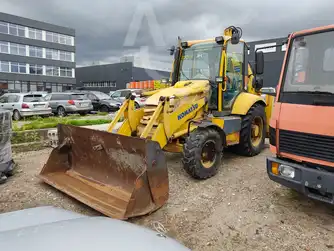 Generation-Komatsu WB91 Backhoe loaders-exterior