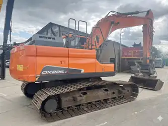 Generation-Doosan DX225 Medium excavators-exterior