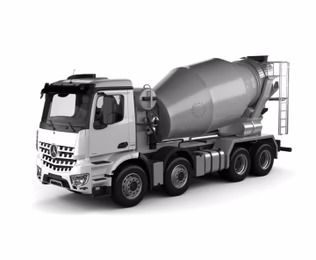 Concrete mixer trucks