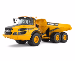 شاحنات قلابة مفصلية