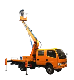 Truck mounted boom lifts
