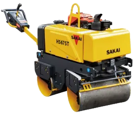 Walk-behind rollers